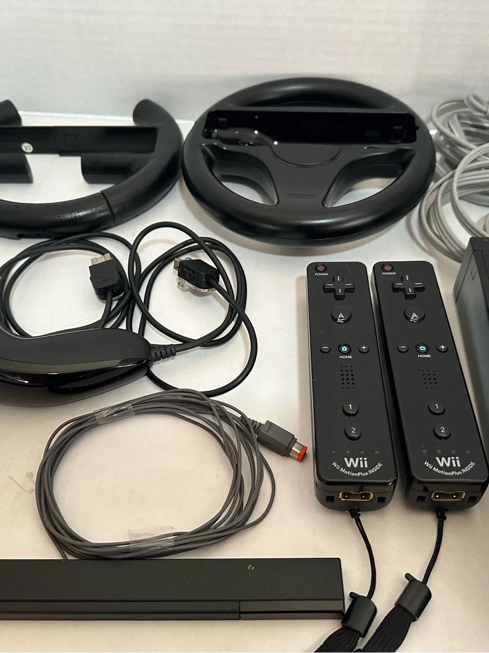 Nintendo Black Wii Console Bundle with Wii Sports Resort